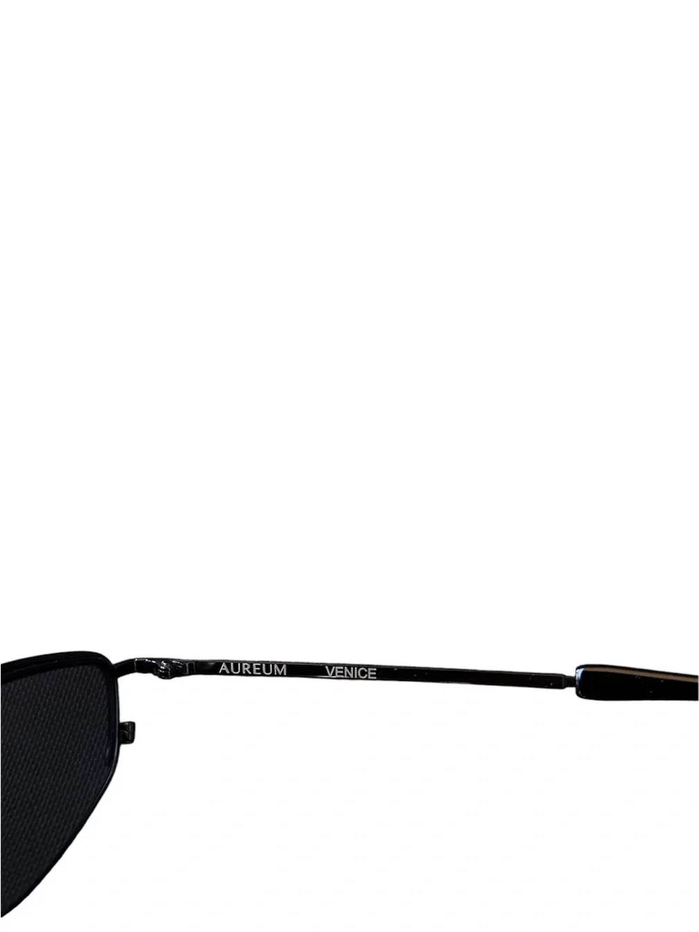 Venice Aureum Collective Black Metal Sunglasses